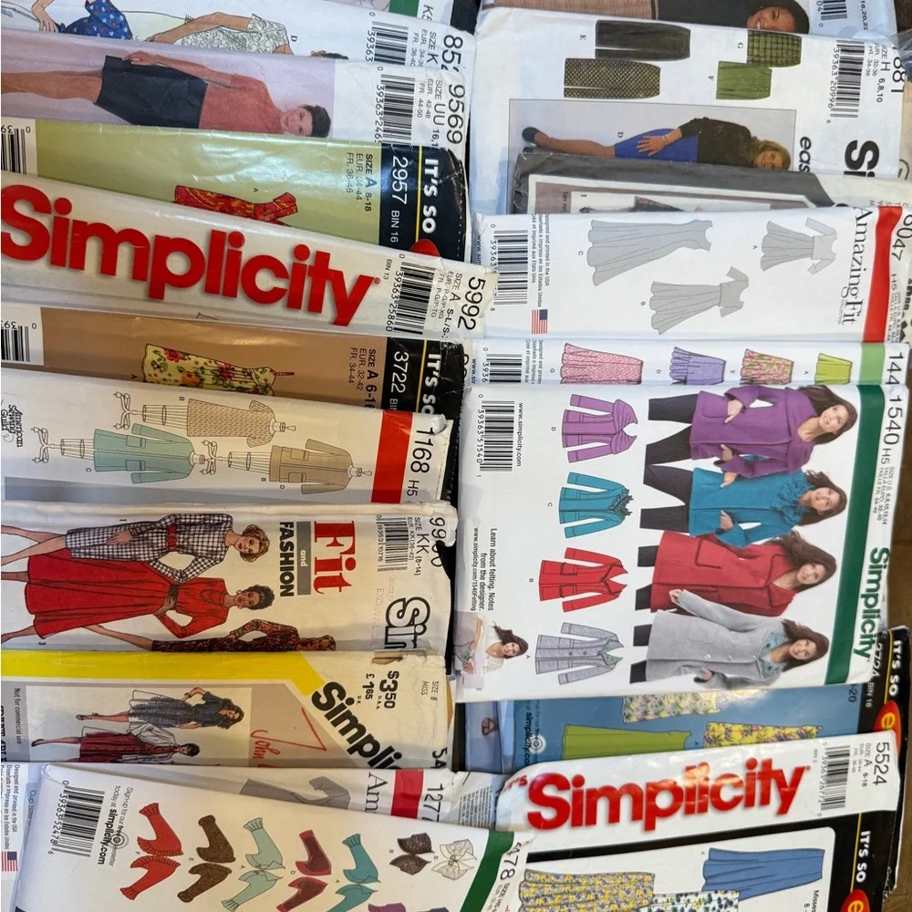 22 Vintage Simplicity Sewing Pattern Women’s Homemade Clothing - Picture 13 of 13